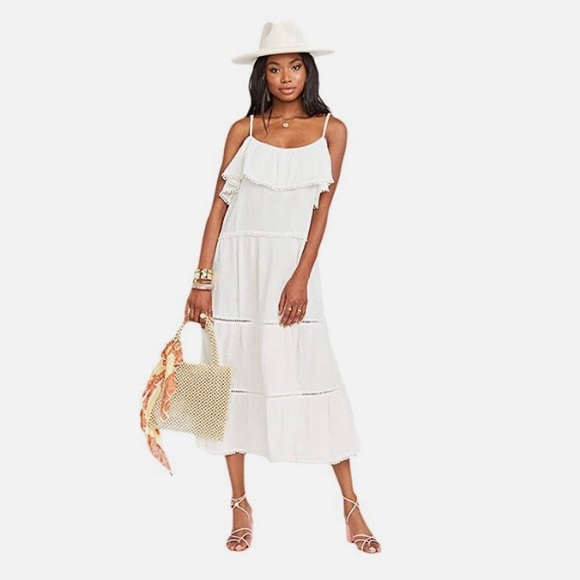 Show Me Your MuMu Dresses & Skirts - NWT Mumu Ambrose Midi White Dress